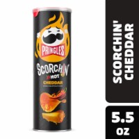 Pringles Scorchin' Cheddar Potato Crisps Chips