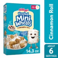 Kellogg's Frosted Mini-Wheats Cinnamon Roll Cold Breakfast Cereal