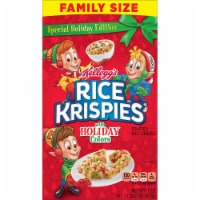 Kellogg's® Rice Krispies Holiday Colors Family Size Cereal Perspective: Main