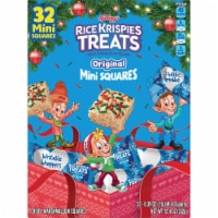 Kellogg's Rice Krispies Treats Original with Holiday Sprinkles Mini Marshmallow Snack Bars Perspective: Main