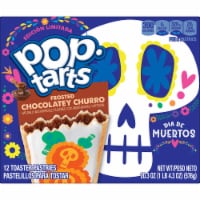 Pop-Tarts Día de Muertos Frosted Chocolatey Churro Toaster Pastries Perspective: Main