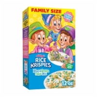 Kellogg's® Rice Krispies Blue and Green Color Mix Family Size Cereal Perspective: Main