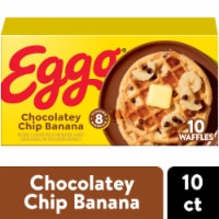 Eggo® Chocolatey Chip Banana Frozen Waffles Perspective: Main