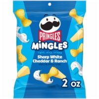 Pringles® Mingles Sharp White Cheddar and Ranch Puffed Snacks Perspective: Main