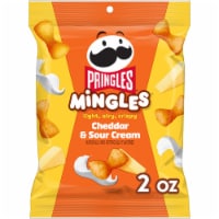 Pringles® Mingles Cheddar and Sour Cream Puffed Snacks Perspective: Main