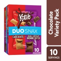 Kellogg's Krave Breakfast Cereal, 7 Vitamins and Minerals, Chocolate,  17.3oz Box