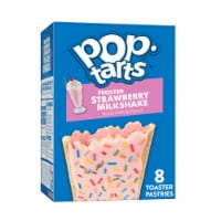Pop-Tarts® Frosted Strawberry Milkshake Toaster Pastries Perspective: Main