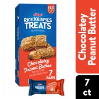 Kellogg's Rice Krispies Treats Chocolatey Peanut Butter Crispy Rice Squares Perspective: Main
