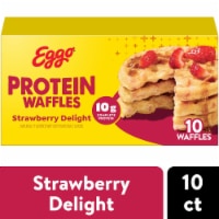 Kellogg's® Eggo® Protein Strawberry Delight Frozen Waffles Perspective: Main