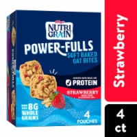 Kellogg's Nutri-Grain Power-Fulls Strawberry Oat Bites Perspective: Main