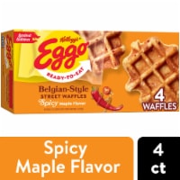 Eggo® Spicy Maple Flavor Belgian-Style Street Waffles Perspective: Main