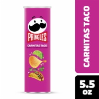 Pringles® Carnitas Taco Potato Crisps Chips Perspective: Main