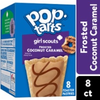 Kellogg's Pop-Tarts Frosted Coconut Caramel Toaster Pastries Perspective: Main