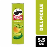 Pringles® Dill Pickle Potato Crisps Chips Perspective: Main
