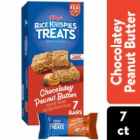 Kellogg's Rice Krispies Treats Chocolatey Peanut Butter Crispy Rice Squares Perspective: Main