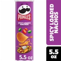 Pringles® Spicy Loaded Nachos Potato Crisps Chips Perspective: Main
