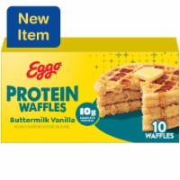Eggo® Protein Buttermilk Vanilla Frozen Waffles Perspective: Main