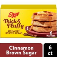 Kellogg's® Eggo® Thick and Fluffy Cinnamon Brown Sugar Frozen Waffles