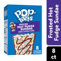 Kellogg's Pop-Tarts Frosted Hot Fudge Sundae Toaster Pastries Perspective: Main