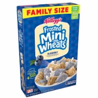 Frosted Mini-Wheats Blueberry Whole Grain Cereal Family Size Perspective: Main
