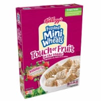 Kellogg's® Frosted Mini-Wheats Touch of Fruit Raspberry Cereal Perspective: Main