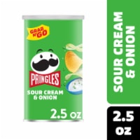 Pringles Sour Cream and Onion Potato Crisps Chips Grab N' Go Snack Pack