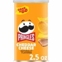 Pringles® Cheddar Cheese Grab N' Go Snack Pack Potato Crisps Chips Perspective: Main