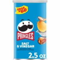 Pringles® Salt and Vinegar Grab and Go Snack Pack Potato Crisps Chips Perspective: Main