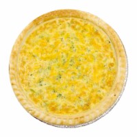 Broccoli & Cheddar Quiche