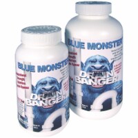 BLUE MONSTER Drain Banger 1 Lb. Flakes Drain Opener & Cleaner 76055