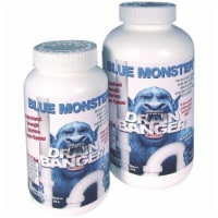 BLUE MONSTER Drain Banger 1 Lb. Flakes Drain Opener & Cleaner 76055