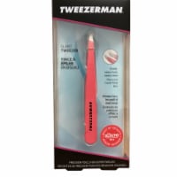 Tweezerman Slant Tweezer Geranium Model 1230-RFC12