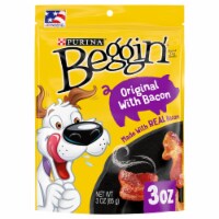 Purina® Beggin' Strips® Bacon Dog Treats Perspective: Main