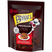 Beggin' Premium Strips Real Pork Dog Treats Perspective: Main