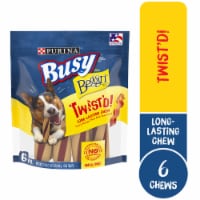 Purina Busy With Beggin Made in USA Facilities Small Medium Breed Dog Treats Twist d 6 ct Pouch King Soopers