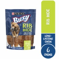 Busy Bone® Rib Hide Long-Lasting Beefhide Chews