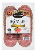 Busseto Sliced Black Pepper Italian Dry Salami