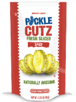 Van Holten's Fresh Sliced Spicy Pickle Cutz Perspective: Main