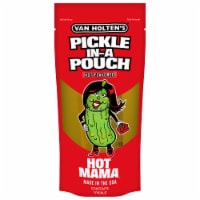 Van Holten's Hot Mama Hot Flavored Pickle-in-a Pouch 1 ea Perspective: Main