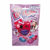 Flix Selfie Lip Pops Lollipops 4 Count Perspective: Main