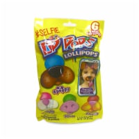Flix Lip Pops Assorted Fruit Favors Lollipops 6 Count
