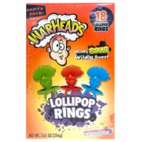 Warheads Lollipop Rings Halloween Candy Bag