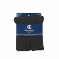 Champion® Performance Men's Crew-Length Athletic Socks Perspective: Main