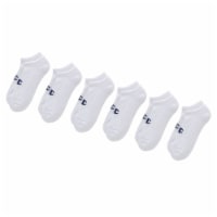 Champion® Double Dry Cushioned Logo No-Show Socks - White Perspective: Main
