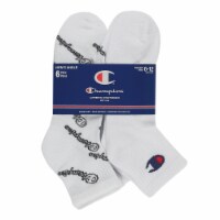 Champion® Doube Dry® Men's Ankle Sock - White