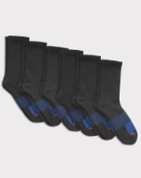 CHAMPION® Mens High Performance Crew Socks - Black