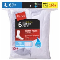 CHAMPION® Mens Big & Tall High Performance Crew Socks