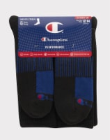 CHAMPION Mens Socks High Performance Crew Black 12 14 Fred Meyer
