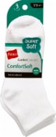 Hanes® ComfortSoft White Ankle Socks Women's Size 5-9