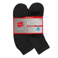 Hanes® Ultimate Soft and Durable Ankle Socks - 12 Pack Perspective: Main